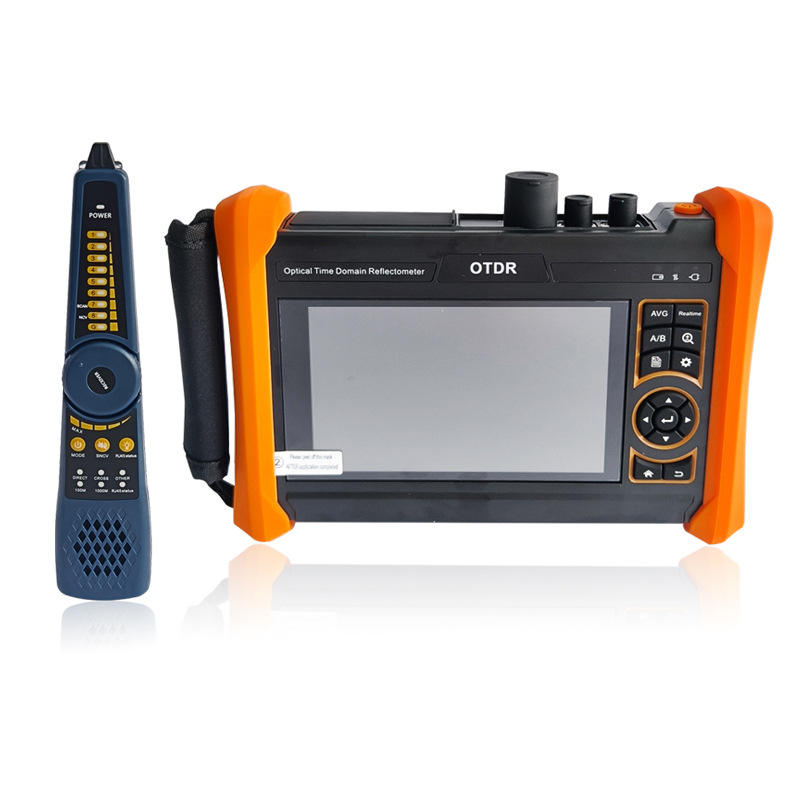 Optical Time Domain Reflectometer Otdr 1310 1550Nm - เครื่องทดสอบสายเคเบิลอีเธอร์เน็ต OTDR 1310/1550nm 26/24dB พร้อมหน้าจอสัมผัส วัดค่า