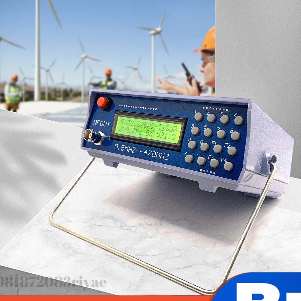 Rf Signal Generator 0.5Mhz To 470Mhz - เครื่องกำเนิดสัญญาณ RF 0.5MHZ‑470MHZ พร้อมฟังก์ชัน CTCSS การปรับสัญญาณเสียง