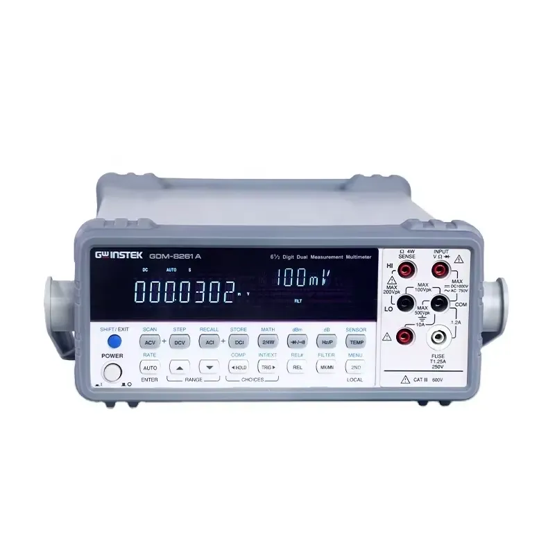Benchtop Digital Multimeter 6 1/2 Digit - มัลติมิเตอร์แบบดิจิตอลตั้งโต๊ะ GDINSTEK GDM8261A ความแม่นยำสูง 1,200,000 ค่า