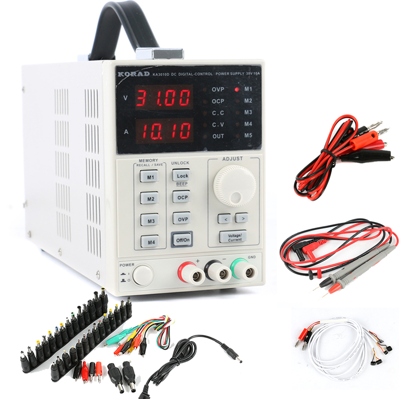 Programmable Linear Dc Power Supply 30V 10A - KORAD KA3010D เครื่องจ่ายไฟฟ้ากระแสตรงแบบปรับค่าได้ ความแม่นยำสูง 30V 10A