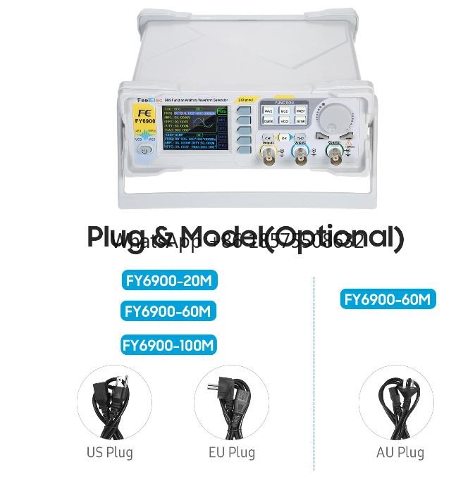 Dual Channel Arbitrary Waveform Function Generator 60Mhz - เครื่องกำเนิดสัญญาณฟังก์ชัน 60MHz แบบดิจิตอล DDS สองช่องสัญญาณ/เครื่องกำเนิดสัญญาณรูปคลื่นตามอำเภอใจ แหล่งสัญญาณพัลส์