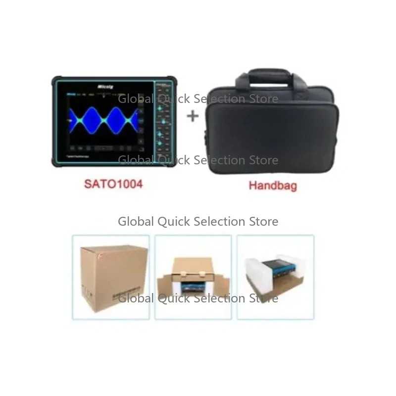 Handheld Tablet Oscilloscope Touchscreen 100Mhz - ออสซิลโลสโคปแบบแท็บเล็ตสำหรับยานยนต์ SATO1004 Micsig หน้าจอ TFT LCD