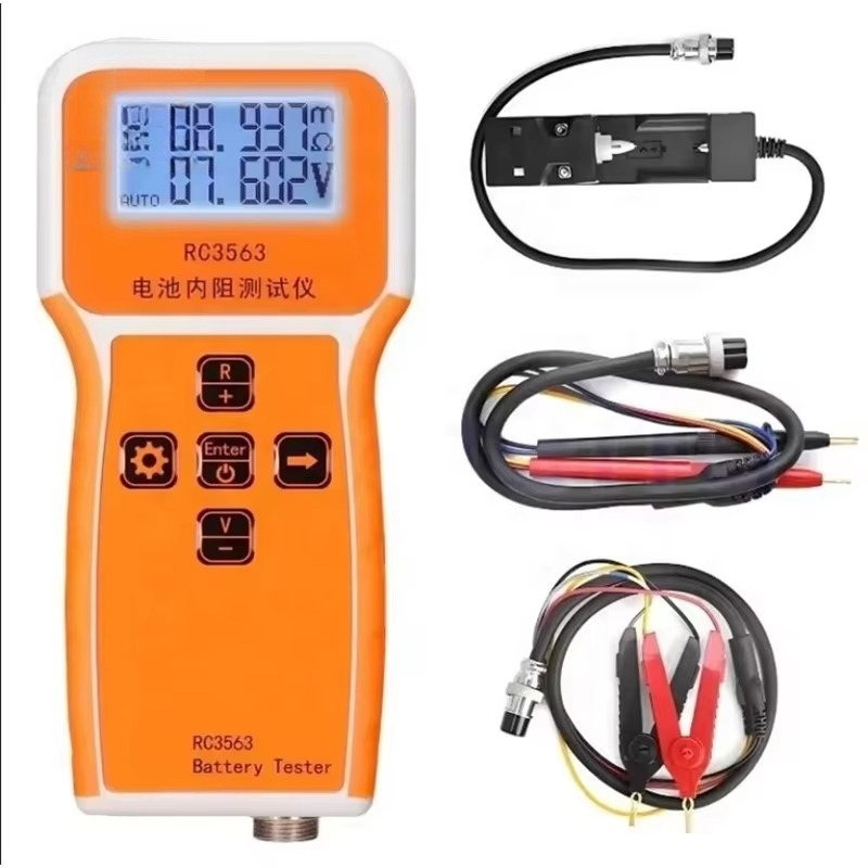 Battery Internal Resistance Tester Four Wire - RC3563 เครื่องตรวจจับความต้านทานภายในความแม่นยำสูง, เครื่องทดสอบ AC แบบสี่สายแท้สำหรับแบตเตอรี่ลิเธียมและแบตเตอรี่ตะกั่ว-กรดสำหรับยานยนต์