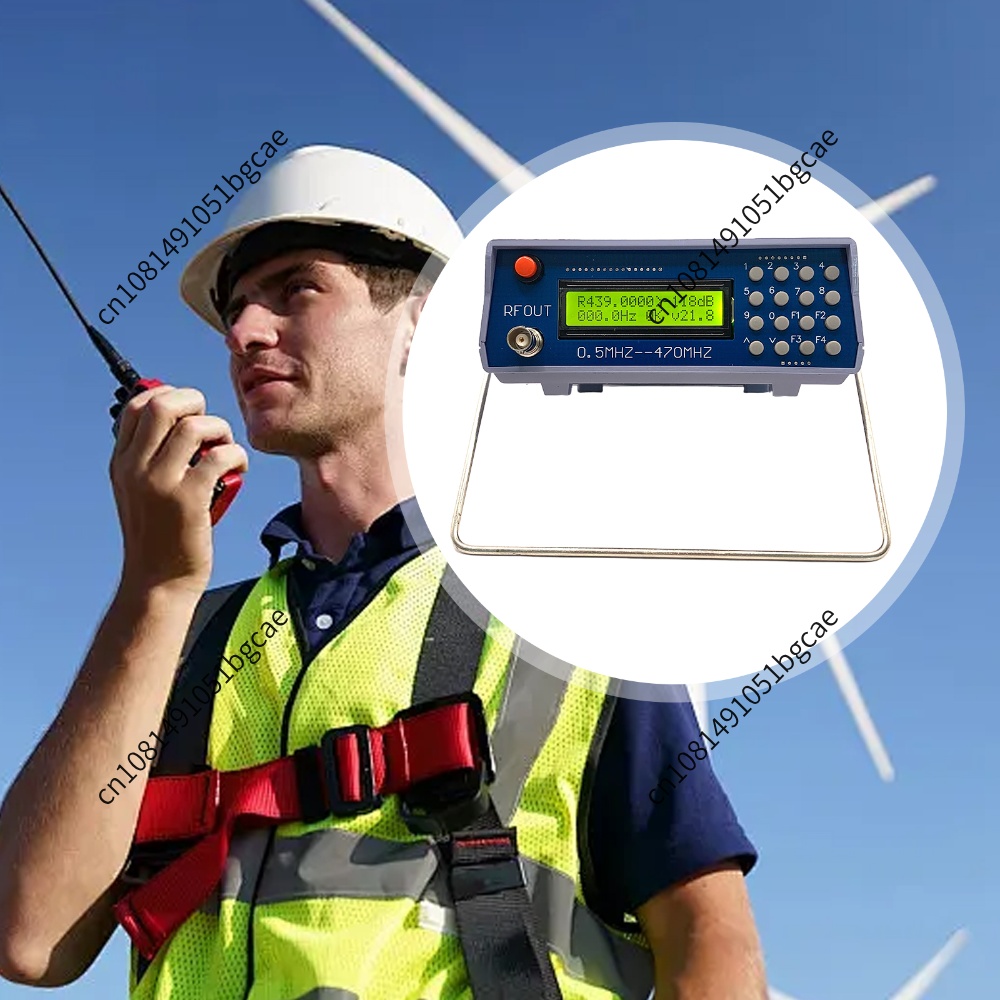 Rf Signal Generator 0.5Mhz To 470Mhz - เครื่องกำเนิดสัญญาณ RF 0.5MHz-470MHz พร้อมฟังก์ชัน CTCSS แหล่งกำเนิดสัญญาณความถี่สำหรับวิทยุ