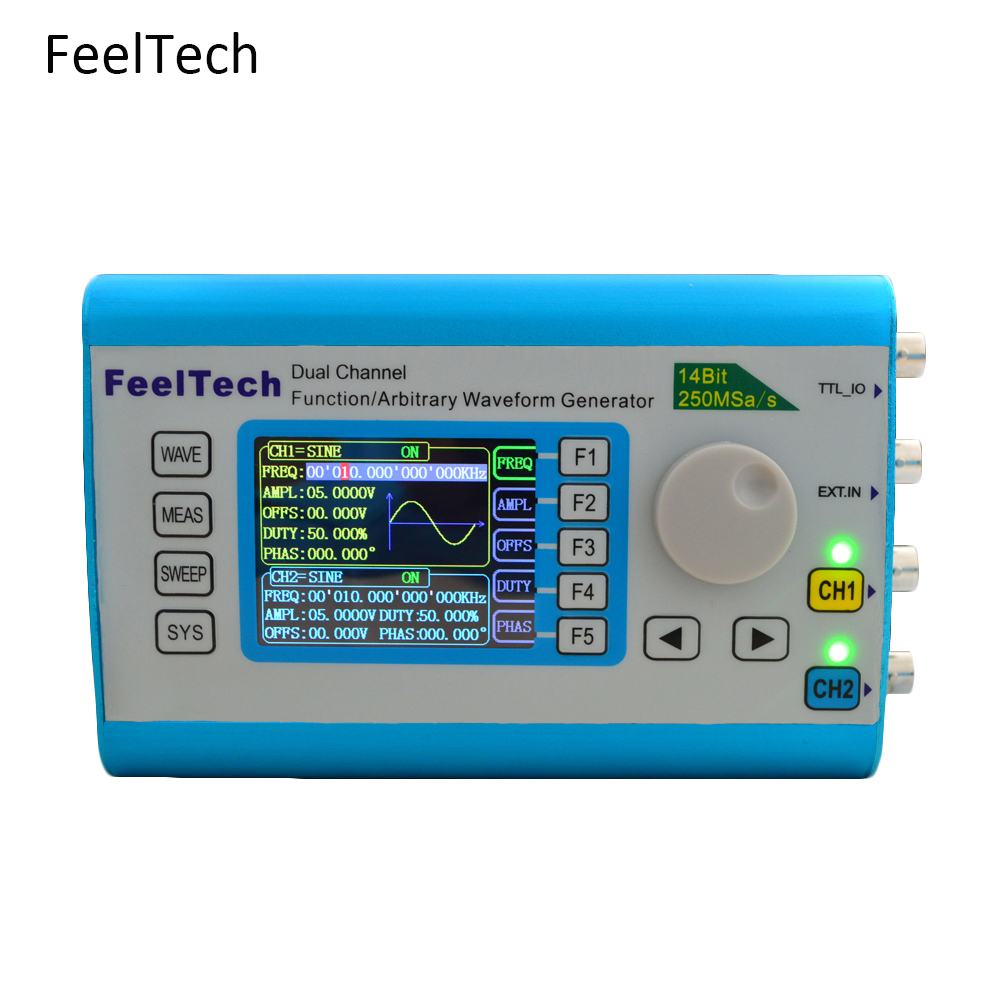 Dual Channel Arbitrary Waveform Function Generator 60Mhz - เครื่องกำเนิดสัญญาณรูปคลื่นอิสระ FY6300 20MHz-60MHz ช่องสัญญาณคู่ ความถี่ดิจิตอล ความเร็วในการสุ่มตัวอย่าง