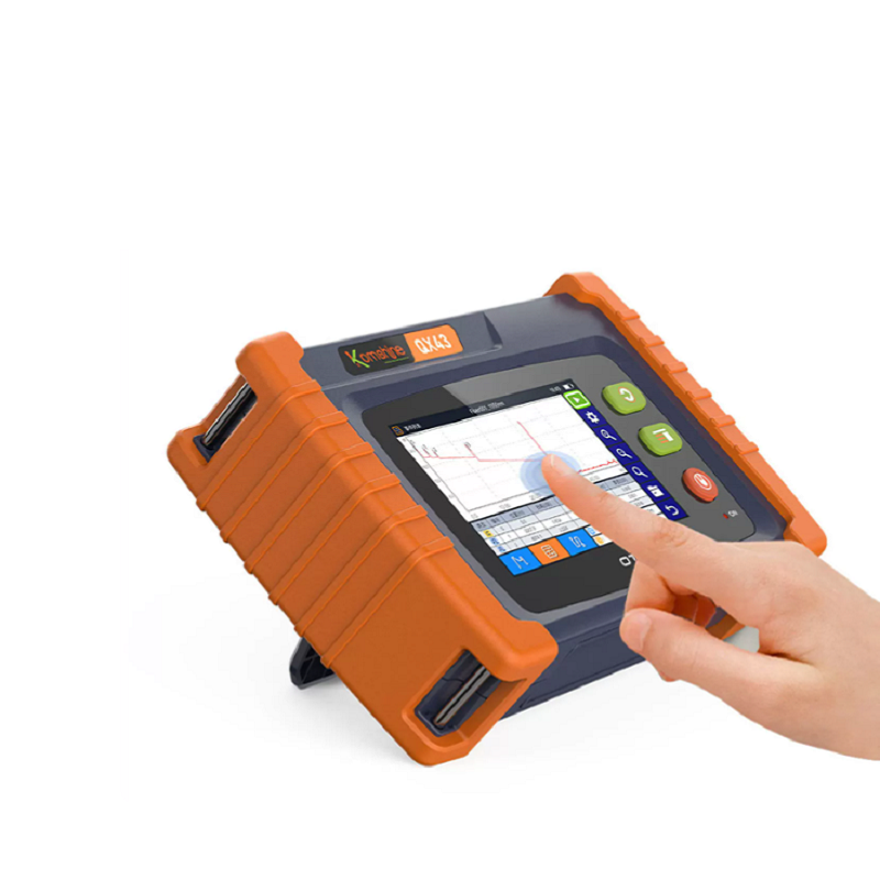Optical Time Domain Reflectometer Otdr 1310 1550Nm - เครื่องวัดระยะทางแสงแบบรวมฟังก์ชัน QX43-S1 OTDR OLS OPM RJ45