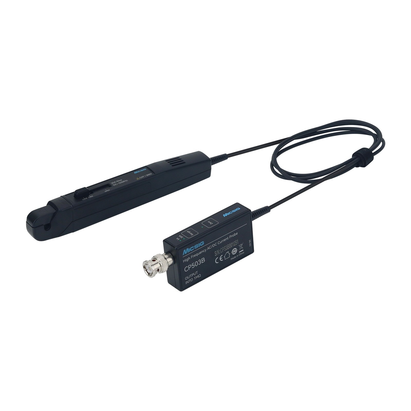 หัววัดกระแสไฟฟ้า Micsig CP503B - Current Probe Ac Dc 50Mhz Oscilloscope บทวิจารณ์และราคา