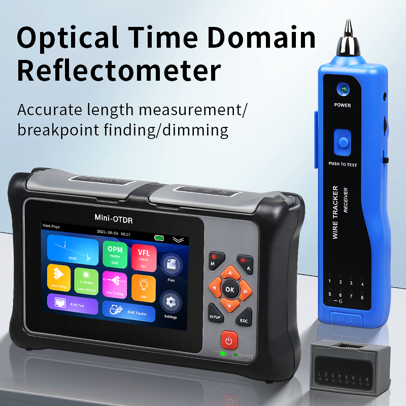 เครื่องวัด OTDR แบบหน้าจอสัมผั - Optical Time Domain Reflectometer Otdr 1310 1550Nm บทวิจารณ์และราคา