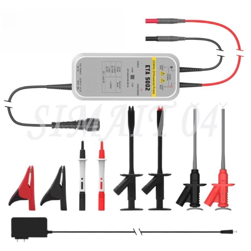 หัววัดสัญญาณไฟฟ้าแรงสูงสำหรับอ - High Voltage Differential Probe 100Mhz 1300V บทวิจารณ์และราคา
