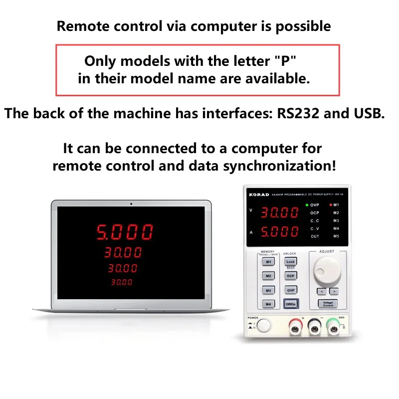 แหล่งจ่ายไฟกระแสตรงแบบปรับค่าไ - Programmable Linear Dc Power Supply 30V 10A บทวิจารณ์และราคา