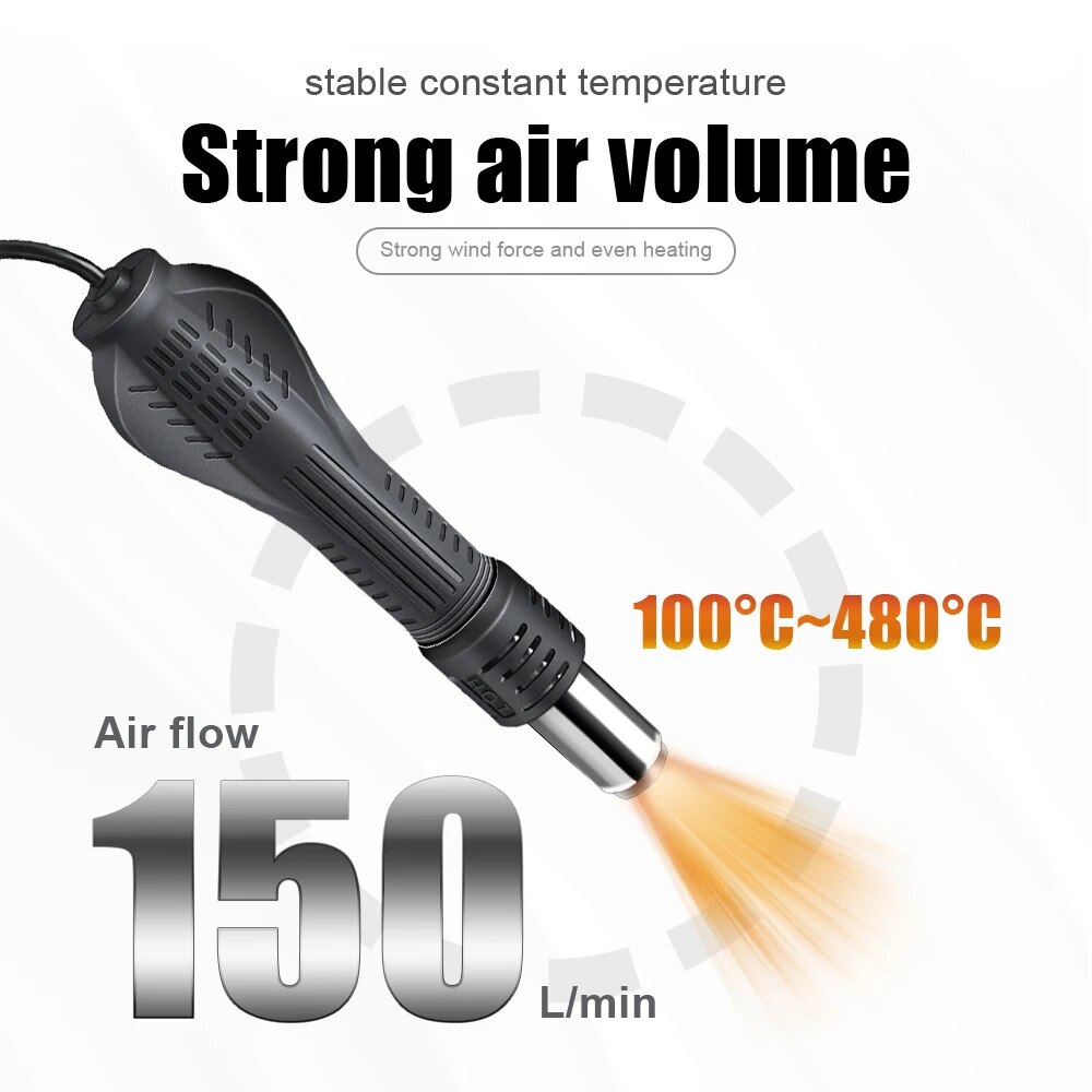 Jcd อุปกรณ์เชื่อมสายไฟ750W เคร - Smd Rework Station Hot Air Soldering 2 In 1 บทวิจารณ์และราคา