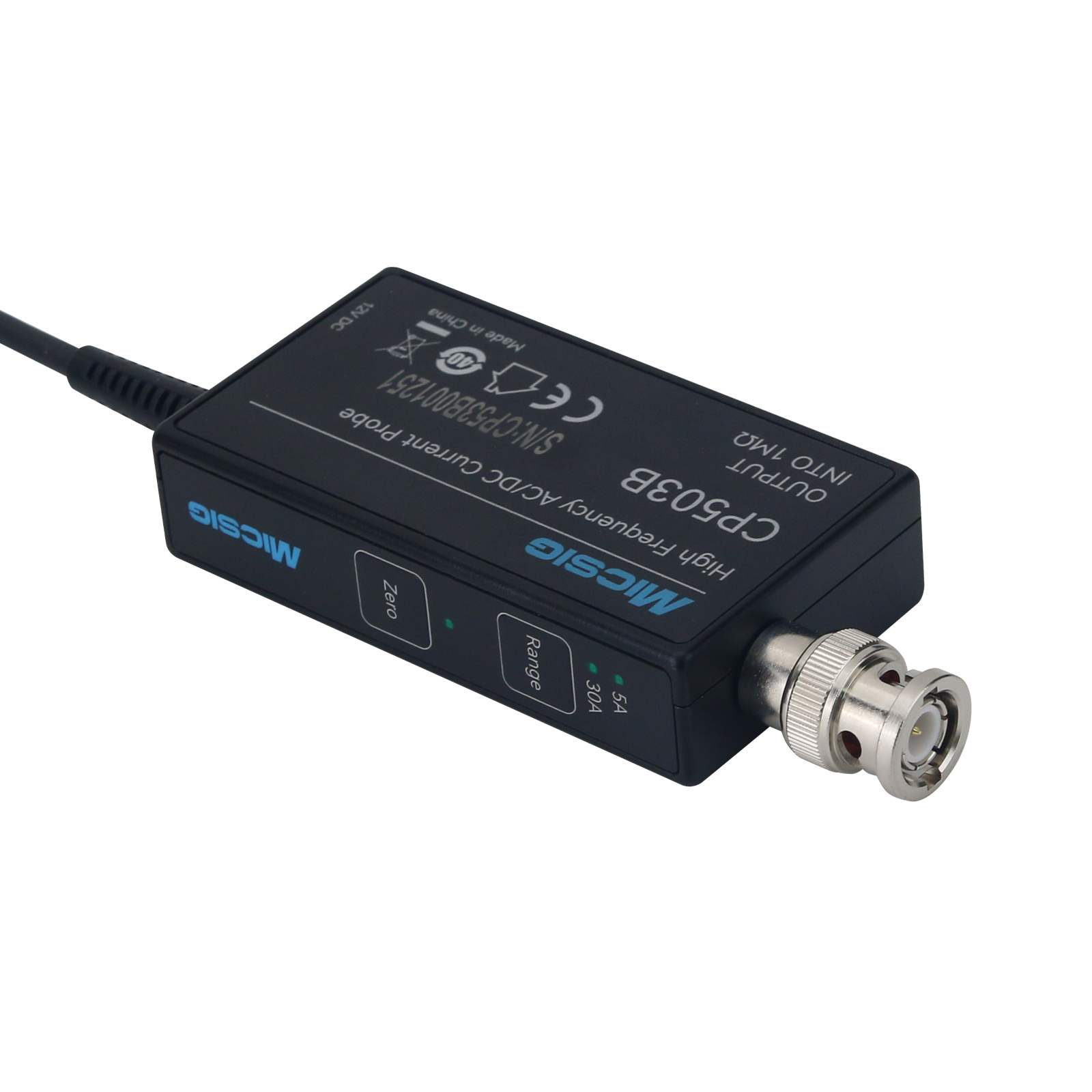 ไมโครโฟนวัดกระแสไฟฟ้า Micsig C - Current Probe Ac Dc 50Mhz Oscilloscope บทวิจารณ์และราคา