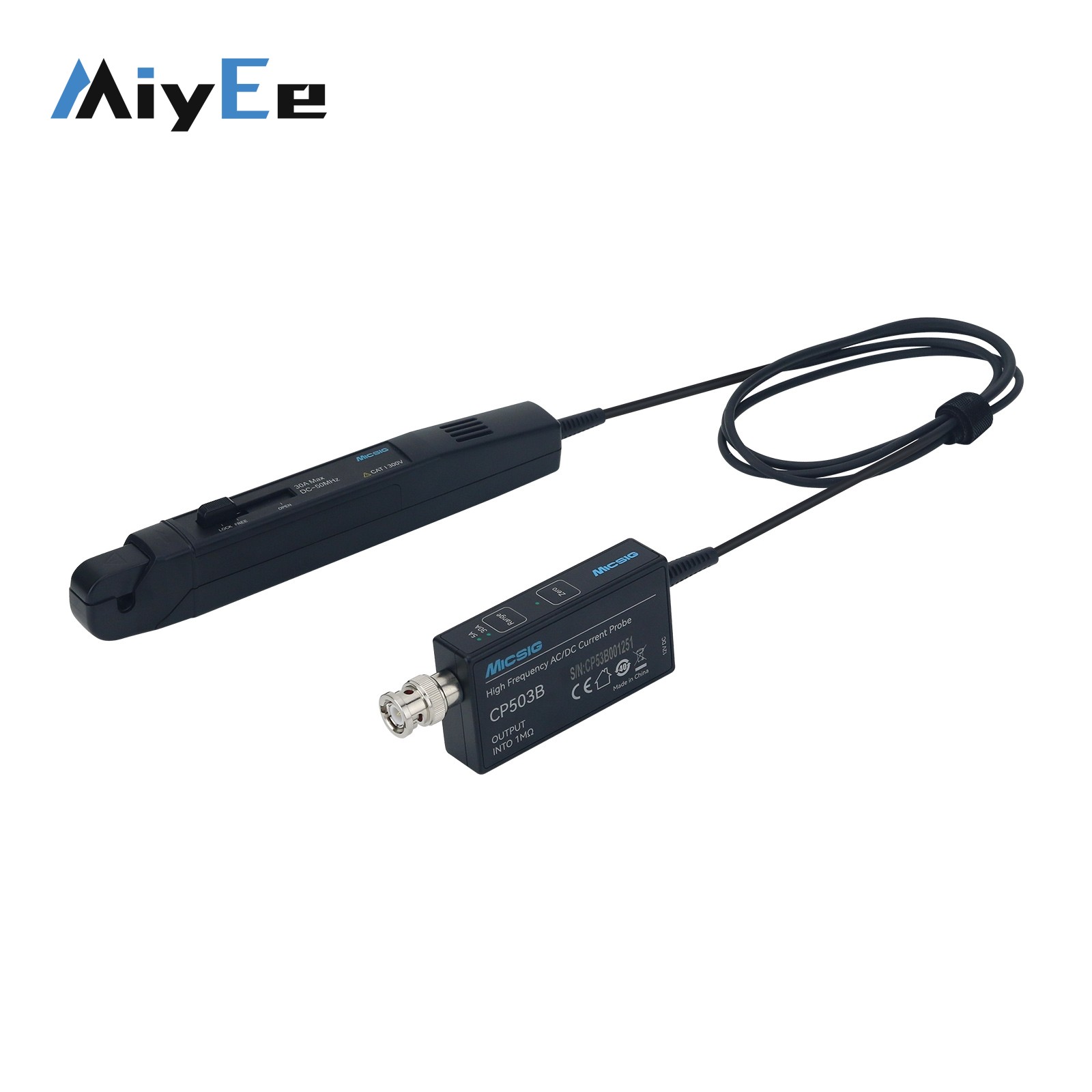 หัววัดกระแสไฟฟ้า Micsig CP503B - Current Probe Ac Dc 50Mhz Oscilloscope บทวิจารณ์และราคา