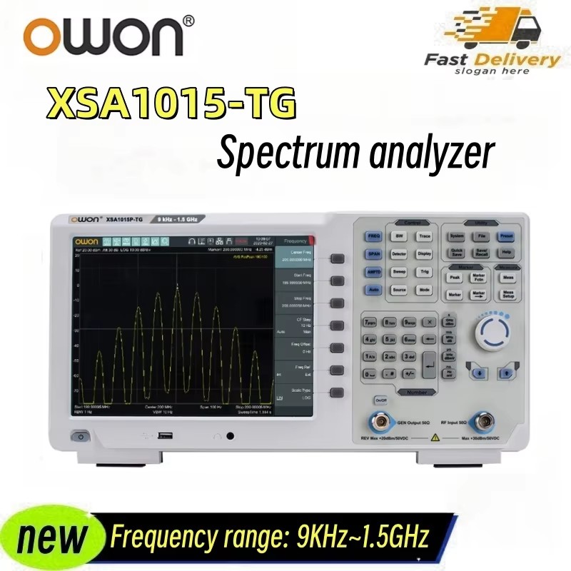 OWON XSA1015P - TG 9kHz - เครื - Spectrum Analyzer Tracking Generator 1.5Ghz บทวิจารณ์และราคา