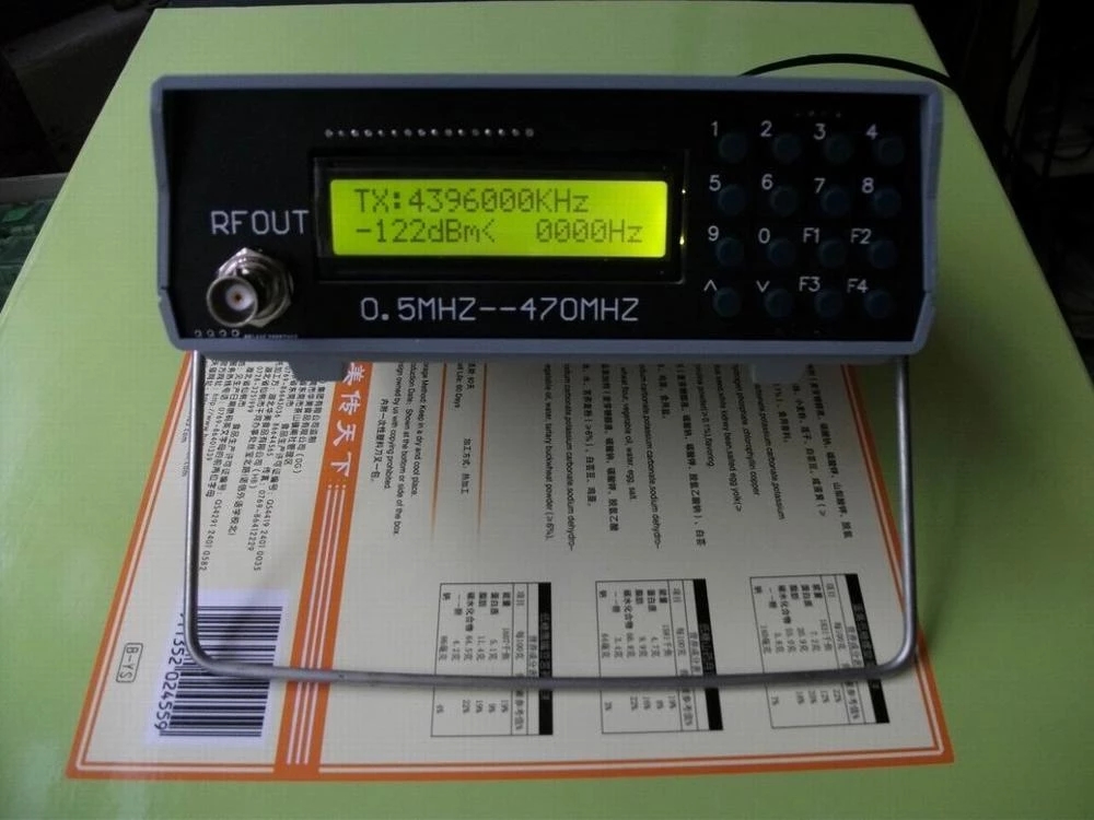 0.5 เมกะเฮิร์ตซ์ - 70 เมกะเฮิร - Rf Signal Generator 0.5Mhz To 470Mhz บทวิจารณ์และราคา
