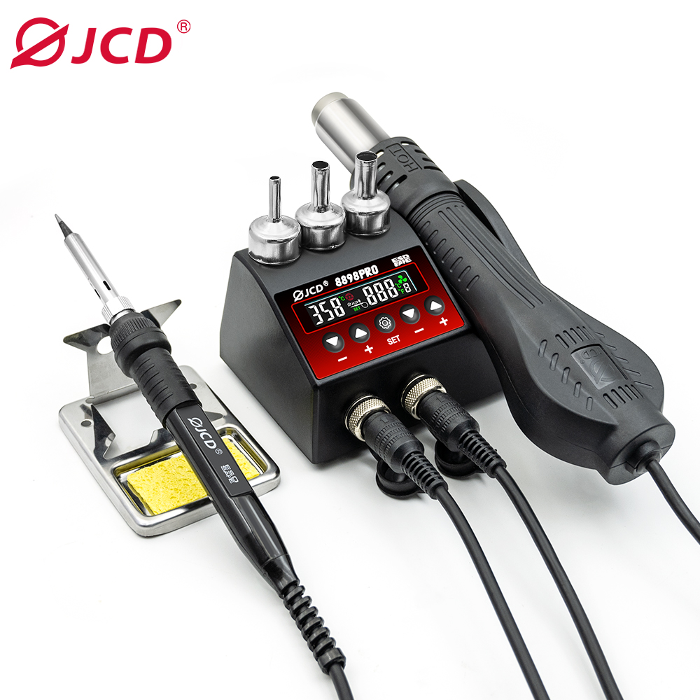750W SMD Rework สถานีบัดกรี 2  - Smd Rework Station Hot Air Soldering 2 In 1 บทวิจารณ์และราคา