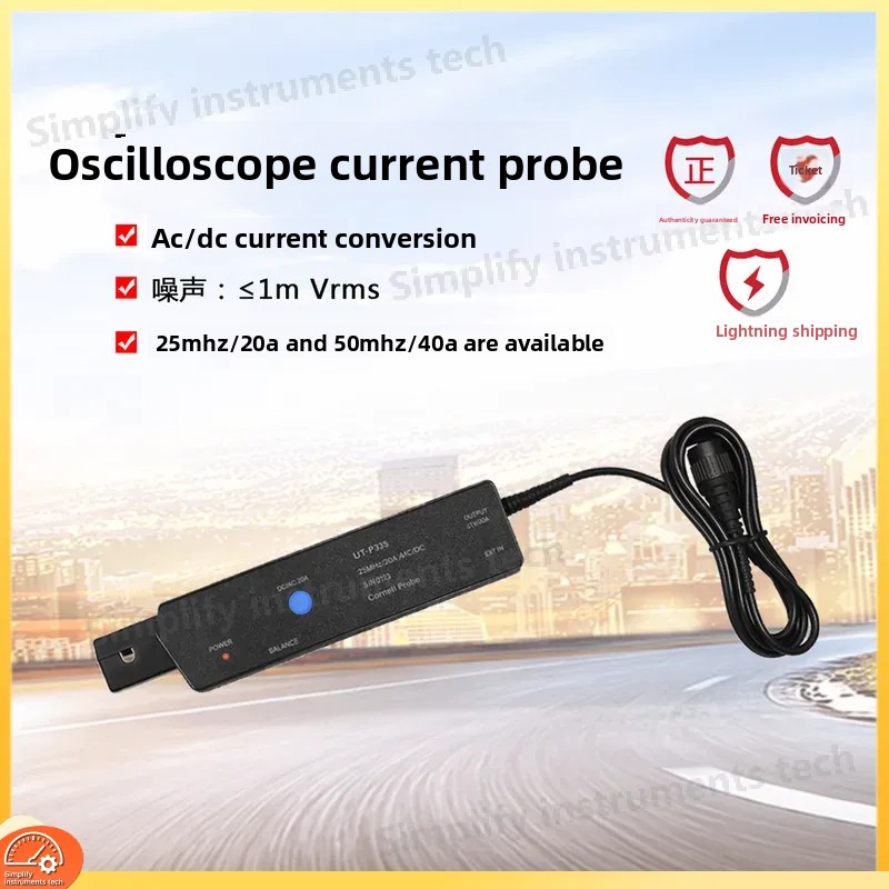 หัววัดกระแสไฟฟ้ากระแสตรง/กระแส - Current Probe Ac Dc 50Mhz Oscilloscope บทวิจารณ์และราคา