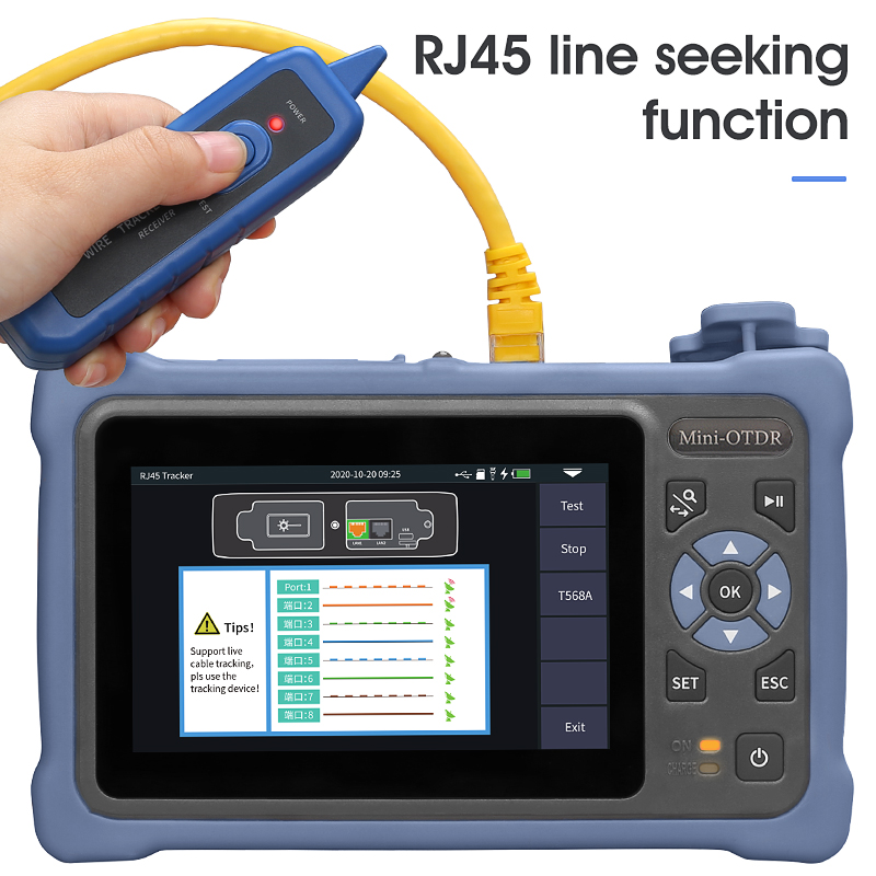 เครื่องทดสอบสายเคเบิลอีเธอร์เน - Optical Time Domain Reflectometer Otdr 1310 1550Nm บทวิจารณ์และราคา