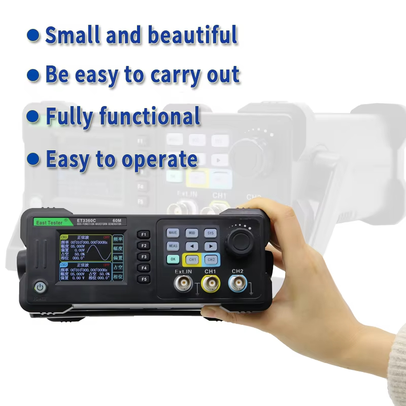 East เครื่องทดสอบ ET3320/40/60 - Dual Channel Arbitrary Waveform Function Generator 60Mhz บทวิจารณ์และราคา