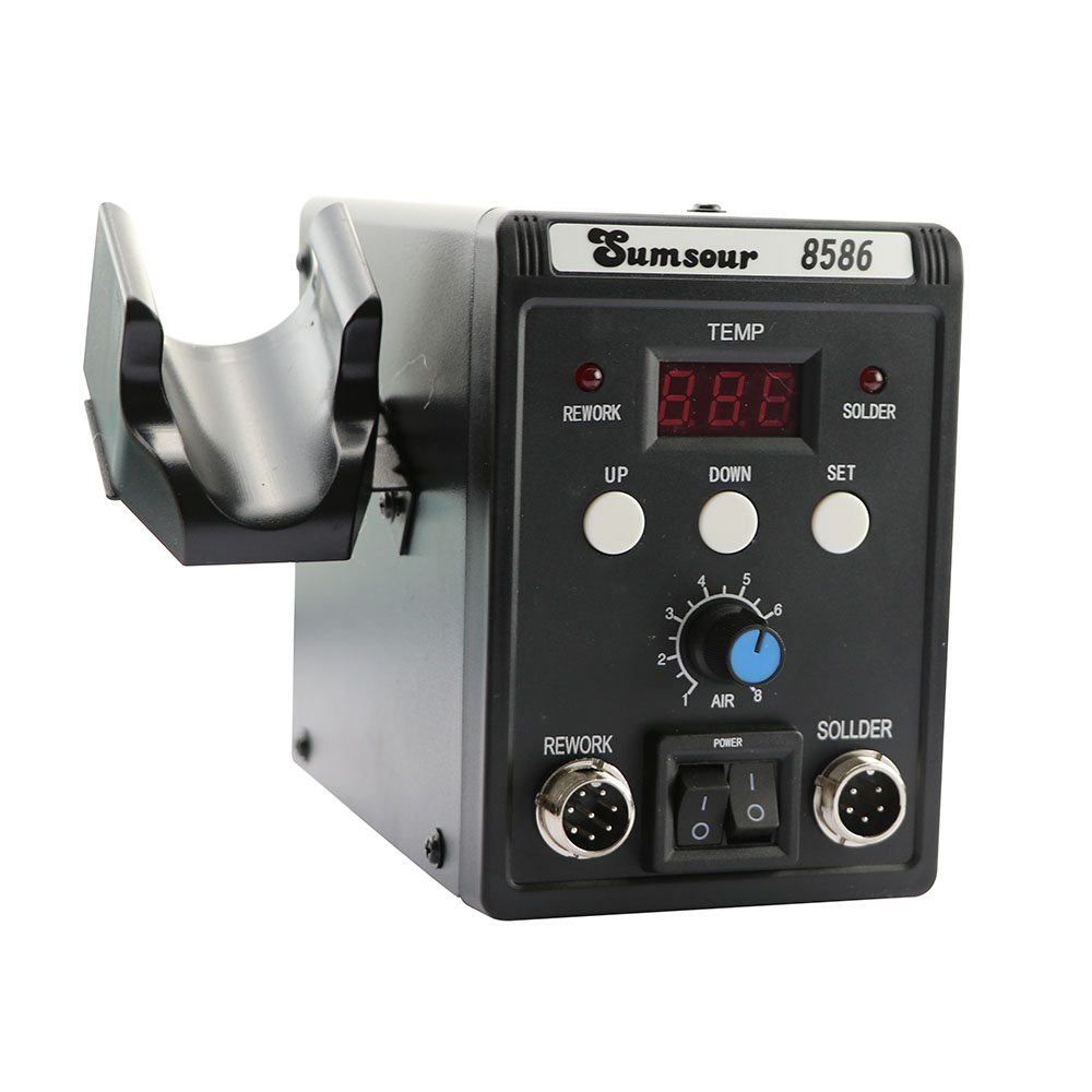 8586 700W 2 ใน 1 ดิจิตอลจอแสดง - Smd Rework Station Hot Air Soldering 2 In 1 บทวิจารณ์และราคา