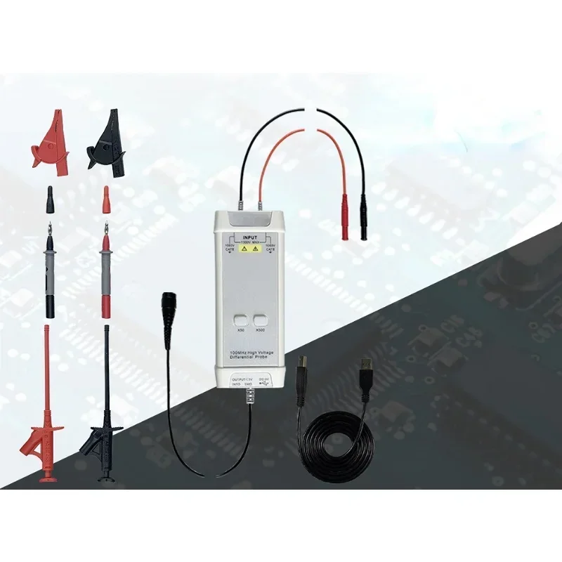 ออสซิลโลสโคปใหม่ 1300V 100MHz  - High Voltage Differential Probe 100Mhz 1300V บทวิจารณ์และราคา