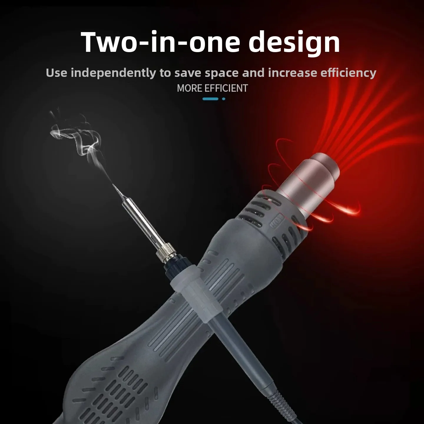 8878D สถานีซ่อมแซม 2-in-1 – ชุ - Smd Rework Station Hot Air Soldering 2 In 1 บทวิจารณ์และราคา