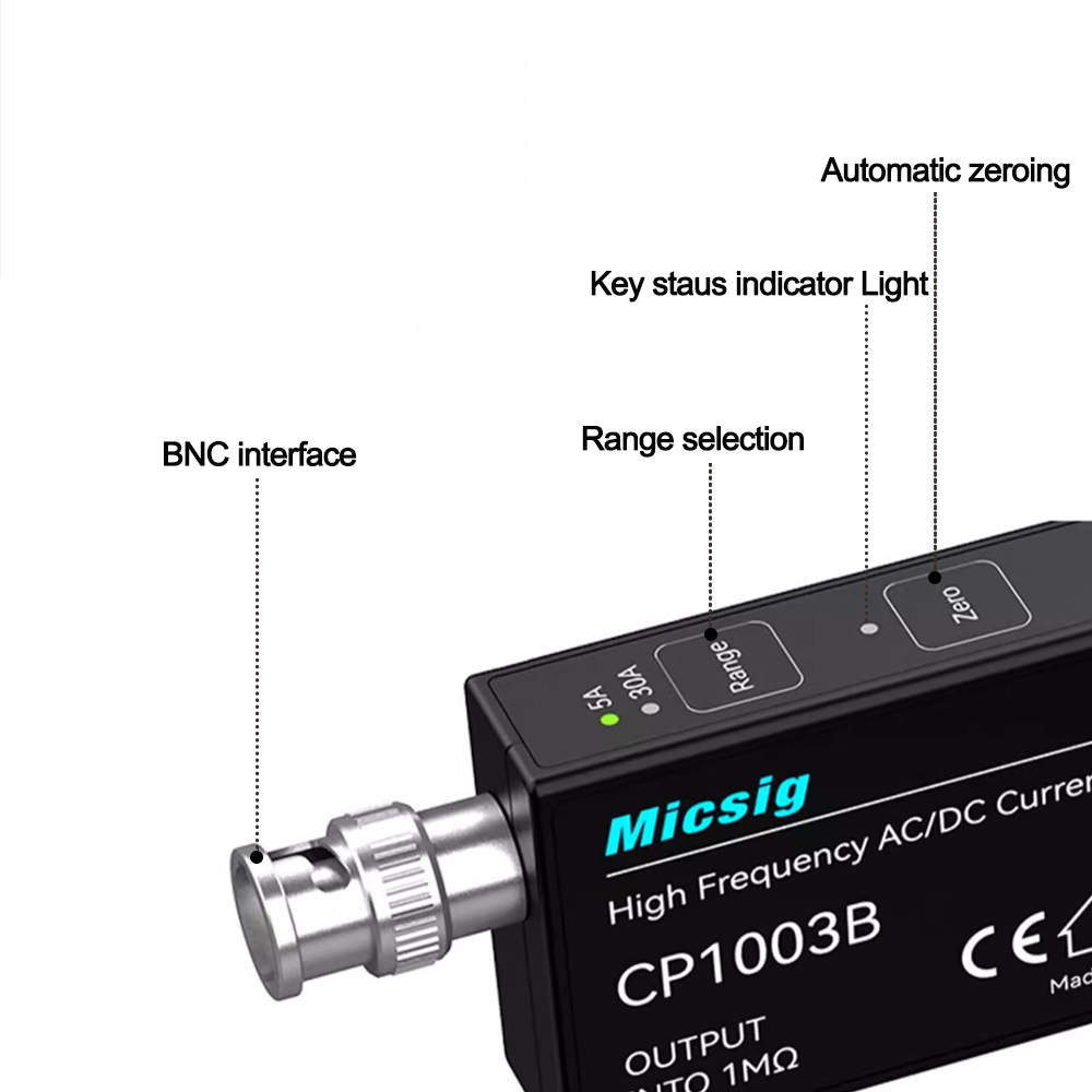 ไมค์ซิก ออสซิลโลสโคปแบบโพรบวัด - Current Probe Ac Dc 50Mhz Oscilloscope บทวิจารณ์และราคา