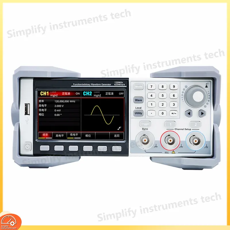 เครื่องกำเนิดสัญญาณรูปคลื่นอิส - Dual Channel Arbitrary Waveform Function Generator 60Mhz บทวิจารณ์และราคา
