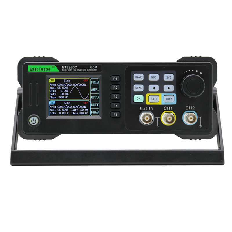 อีสท์เทสเตอร์ ET3320C ET3340C  - Dual Channel Arbitrary Waveform Function Generator 60Mhz บทวิจารณ์และราคา