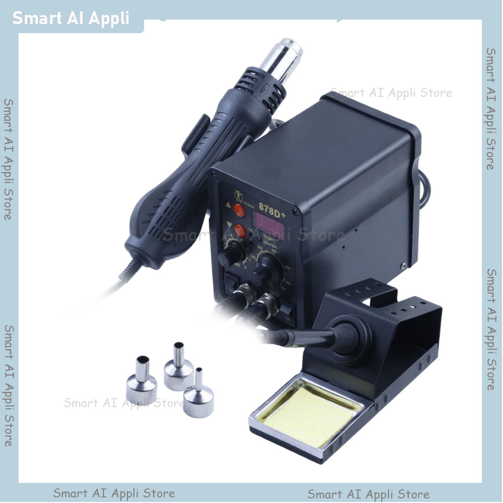 สถานีบัดกรี 2-in-1 พร้อมหน้าจอ - Smd Rework Station Hot Air Soldering 2 In 1 บทวิจารณ์และราคา